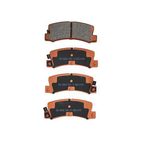 RDA GP MAX LOW METALLIC BRAKE PAD SET TOYOTA COROLLA SPRINTER RDB1147