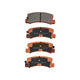 RDA GP MAX LOW METALLIC BRAKE PAD SET TOYOTA COROLLA SPRINTER RDB1147
