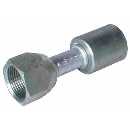 Atco Aluminium Fitting # 12 Female Flare - Beadlock #12 Straight BLX1104