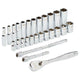 Milwaukee 28 Piece Metric 1/4 inch Socket Set 48229504