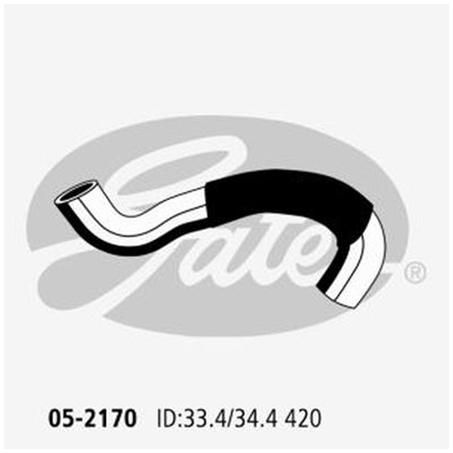 Gates Radiator Hose Upper 05-2170