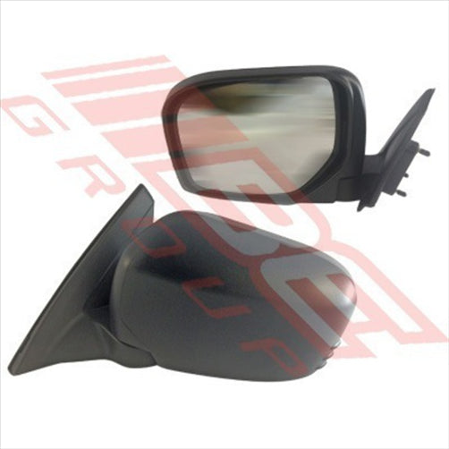 Mitsubishi DOOR MIRROR - R/H - MANUAL - BLACK - MITSUBISHI TRITON L200 2005