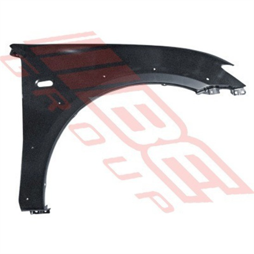 Mitsubishi FRONT GUARD - R/H - W/SIDE LAMP & FLARE HOLES - MITSUBISHI TRITON L200