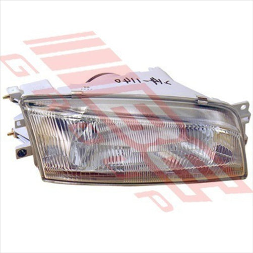 Mitsubishi HEADLAMP - R/H - GLASS LENS - MITSUBISHI LANCER CK SED 1996-99