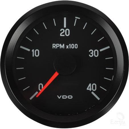 VDO Tachometer Electric 12V 0 - 4000 rpm 80mm 333035002