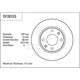 TRW Disc Brake Rotor 247mm x 11.5 min