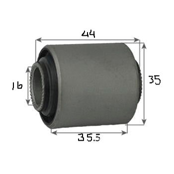 REAR PANHARD ROD BUSHING CHASSIS END SUITS TOYOTA HIACE KZH10# RZH10# LH100 - 37H221