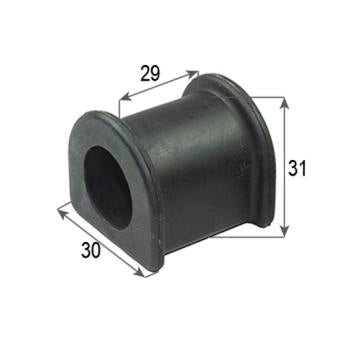 FRONT SWAY BAR MOUNT D BUSHING 22mm PAIR SUITS TOYOTA CALDINA ST21# - 37I157