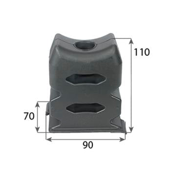 REAR BUMPSTOP CHASSIS MOUNT SUITS TOYOTA SURF PRADO - 37J049