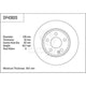 TRW Disc Brake Rotor 276mm x 19.4 Min