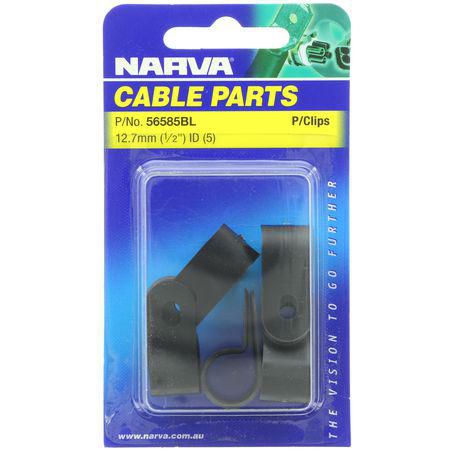 Narva P CLIP 12.7MM PLASTIC 5PCE