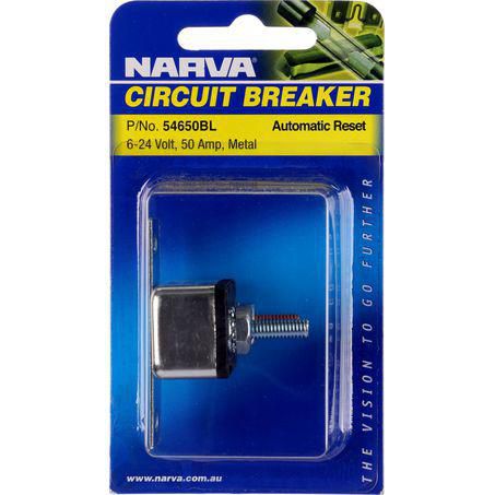 Narva Circuit Breaker Auto Reset 50A 1 Pce