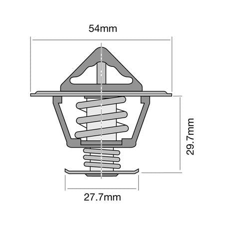 Tridon Thermostat 54mm - 82 Degrees C TT229-180