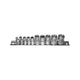 T & E TOOLS T&E 1/4in 3/8in Square Drive Female Torx-r E-Series Socket Set 10pc 5600