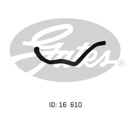Gates Moulded Heater Hose 02-1166