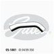 Gates Radiator Hose Upper 05-1881