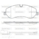 BRAKE PADS F FORD TRANSIT 12> INCL SENSOR - P14203.02