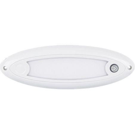 LED Autolamps Large Oval Interior/Exterior Lamp,Touchs 20109WM-SW