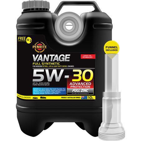 Penrite Vantage Full Synthetic 5W-30 Engine Oil 10L