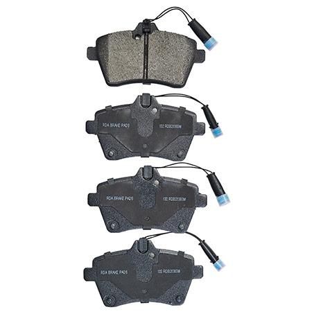 RDA BRAKES RDA GP Max General Purpose Low Metallic Brake Pad Set RDB2136