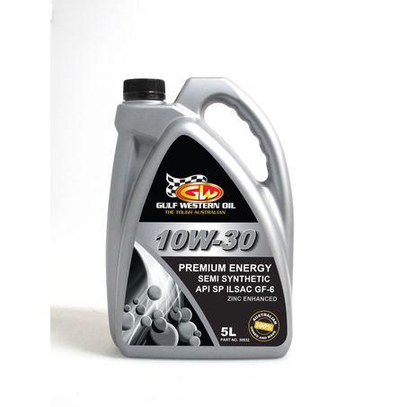 Gulf Western Premium Energy GF-6A 10W-30 Engine Oil 5L 30532