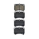 RDA GP MAX LOW METALLIC BRAKE PAD SET FORD KIA RIO MAZDA RDB1158
