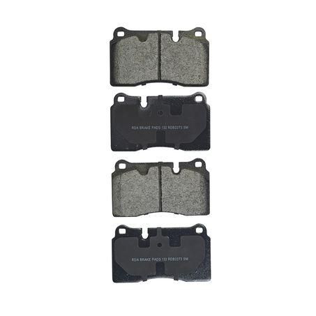 RDA BRAKES RDA GP Max General Purpose Low Metallic Brake Pad Set RDB2273
