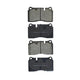 RDA BRAKES RDA GP Max General Purpose Low Metallic Brake Pad Set RDB2273