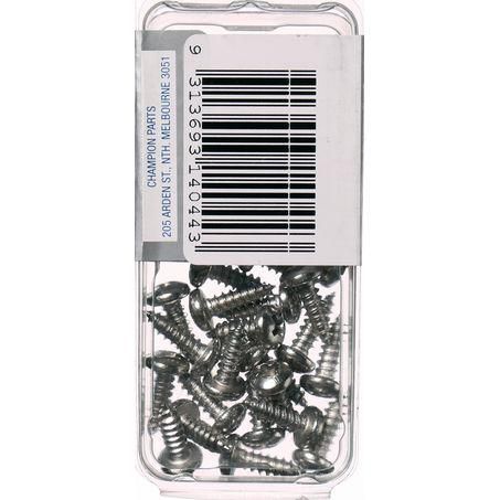 CHAMPION AUTO PARTS Champion Self Tapping Pan Head Screw Pack 8G x 1/2in. CSP14