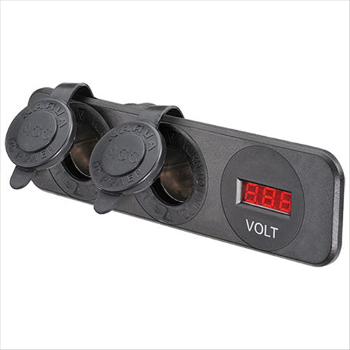 Narva ACC/ACC/VOLTMETER FLUSH MOUNT