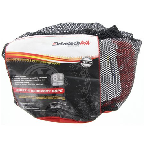 DRIVETECH 4X4 Kinetic Recovery Rope 9m 8000kg