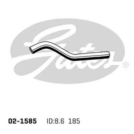 Gates Moulded Heater Hose 02-1585