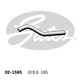 Gates Moulded Heater Hose 02-1585