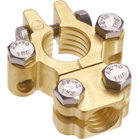 Projecta Battery Terminal Forged Brass Negative 10Pk BT620H-N10