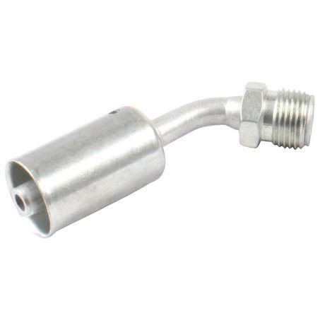Atco Aluminium Fitting # 6 MIOR - Beadlock #6 45° BLX1811