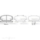 FRONT BRAKE PAD MAZDA/FORD/KIA P13673.02