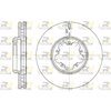 FRONT BRAKE DISC ROTOR FORD TRANSIT 12>DR9916V-RH