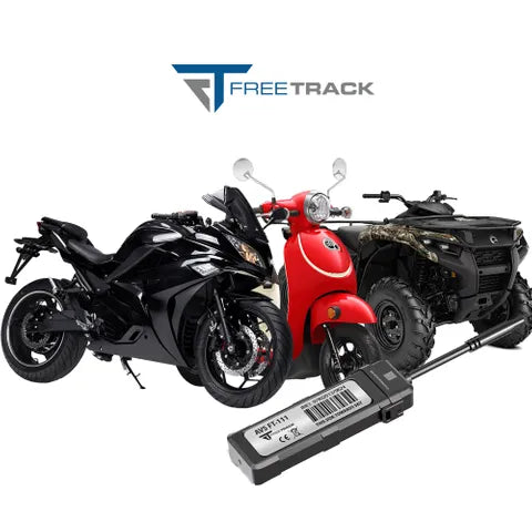 Freetrack 4G GPS Tracker for Motorbikes, ATVs, Side-by-Sides & Scooters