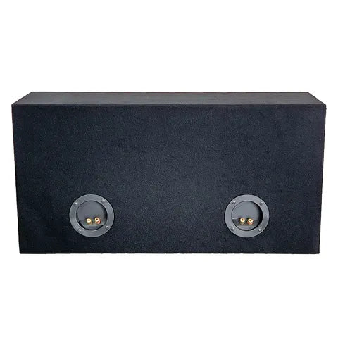 Universal Dual 10" Vented Subwoofer Enclosure | Black Carpet