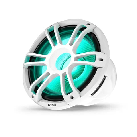 Fusion 12" Series 3i Sports Subwoofer - White | SG-SL123SPW RGBW LED