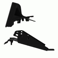SUITS TOYOTA YARIS & MAZDA CX-3 DOUBLE DIN DASH KIT (2016-2020) | OEM-STYLE BLACK FITTING FACIA
