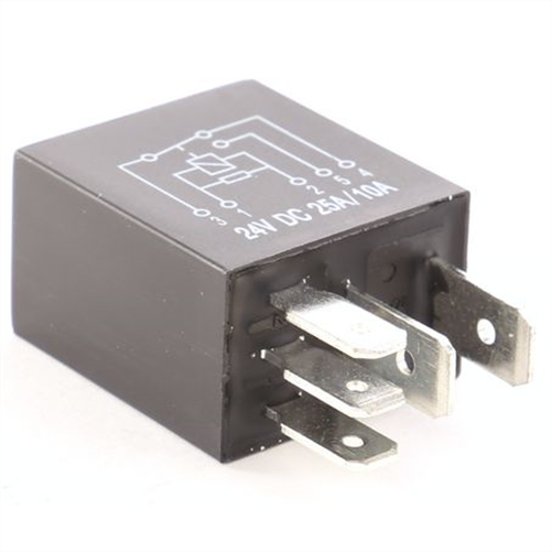 OEX Micro Relay 24V Change Over 25/10A - Resistor Protected