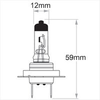 Narva H7 PX26d Blue Plus 110 Globe 12V 55W
