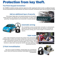 AVS Engine Immobiliser with Keypad | Standalone Anti-Theft Security System