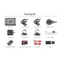 Viofo Dual Channel Motorcycle Dashcam – 1080P Front & Rear, Wi-Fi + GPS