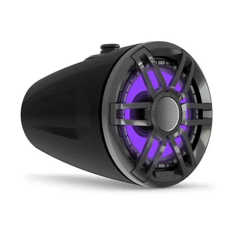 Fusion XS Series 6.5" Sports Marine Wake Tower Speakers | 200W Grey (XS-FLT652SPB)