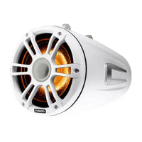 Fusion 6.5" Tower Speaker White | SG-FLT652SPW with CRGBW LED Lighting