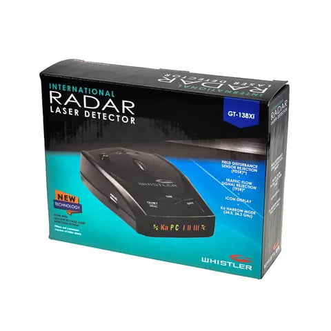 Whistler GT138XI Radar Detector – Advanced Vehicle Speed & Safety Alert System