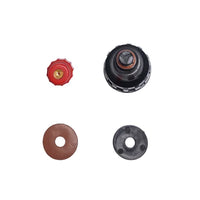 FORMULA Pressure Pump Solvent Spray Bottle – Spare Nozzle Set | Replacement Parts for Professional Use