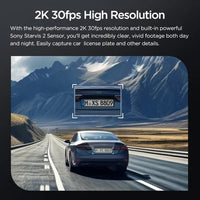 Viofo VS1 Mini Dashcam 2K HDR – Sony STARVIS 2 IMX675 Sensor, Compact Car Camera